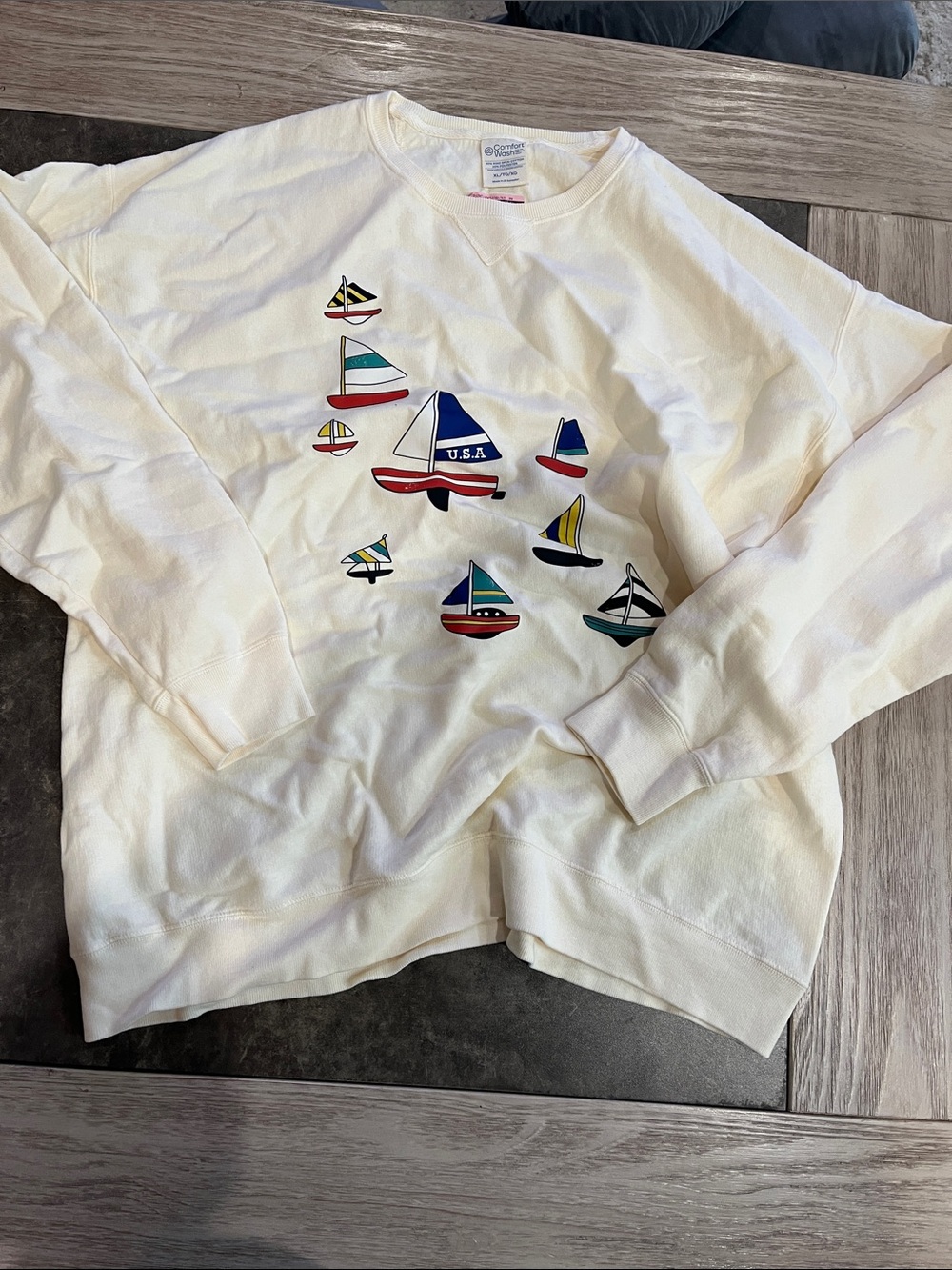 Sailboat sweater
